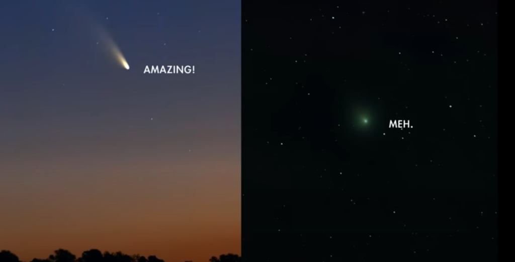 once-in-a-lifetime green comet